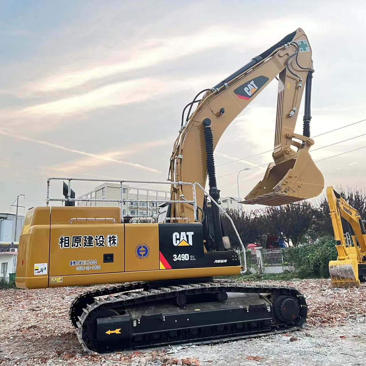 Used CAT 349D Excavator Second Hand Cat Excavator CAT349D2L Crawler Excavator