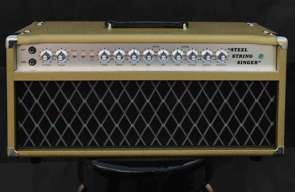 Grand Amplifier D-Style Pedals SSS100 Steel String Singer with FET GAIN, VOLUME,