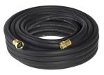 ID 5/8" Contractor Garden Rubber Water Hose with Brass fittings , 25' 50' 75'