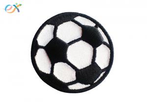 Wholesale 50% Embroidered Soccer Patches Iron On Backing For Sport Clothes / Hats from china suppliers
