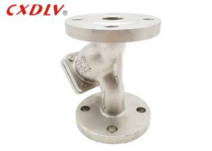 China Y Type Strainer Valve Stainless Steel CF8 / CF3 Efficient Filtration on sale