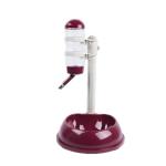 Detachable Automatic Pet Food Dispenser Customized Logo Plastic Material