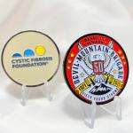 Painted Custom Metal Coins Printing No Minimum Enamel Coins