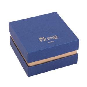 Buy cheap Perfume Tie Cosmetic Box Packaging Gold Stamping UV Printing Pantone Color from wholesalers