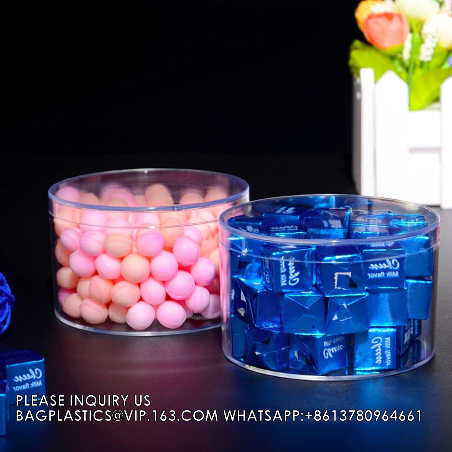 Clear Acrylic Plastic Boxes, 3.11x3.11x2 Small Plastic Box With Lid Transparent Clear Containers Display Boxes