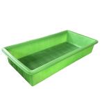 Green Color Aquaponic Grow Bed With Standing For Greenhousr Aquaponic Systems