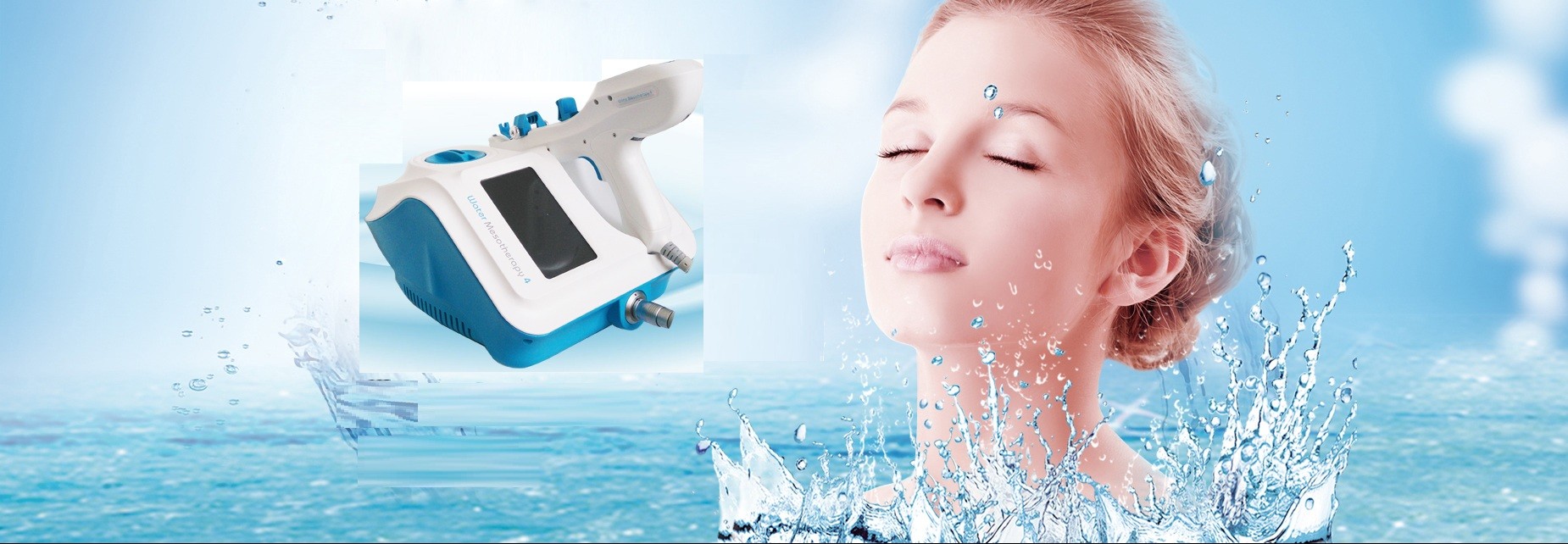 Skin Beauty Water Mesotherapy Equipment Vacuum Injection HIFU