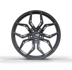 Wholesale 20 Inch Multi Hole Deep Concave Forged Wheels 6061 T6 Gunmetal Alloy from china suppliers