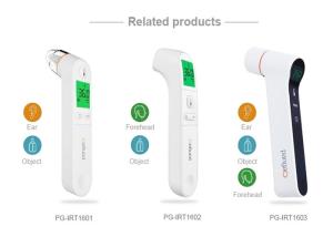 Wholesale Fever Alarm Baby Infrared Thermometer Eco Friendly ABS Plastic Material from china suppliers