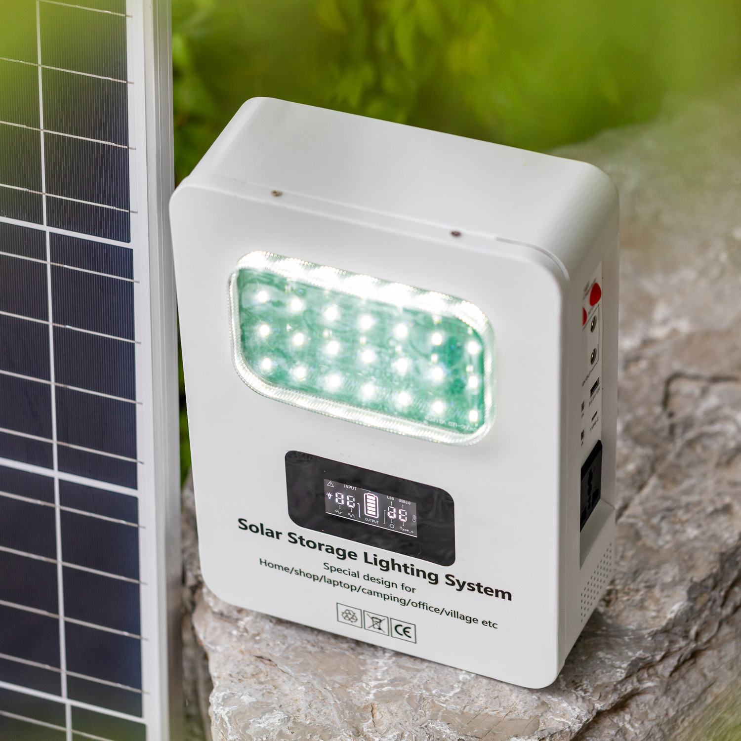 Output Voltage 5V/9V Portable Solar Power Generator With Universal Output Socket SRE-938