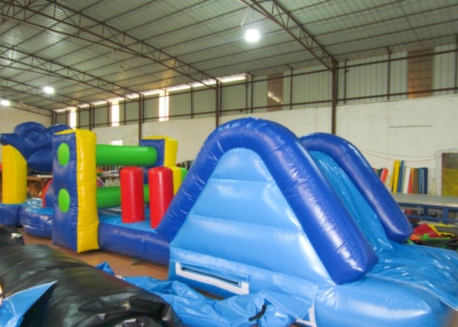 Customized Inflatable Water Games Inflatable Floating Obstacle Course Sport Game