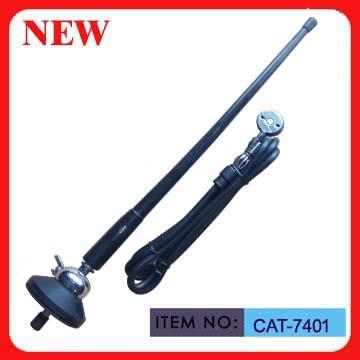Quality Adjusted ​Angle General Truck Radio Antenna Single Section Conductive Rubber Mast for sale