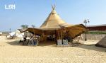Outdoor Event Large Tipi Tent Camping Tent Multifunctional