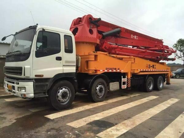 2007 Sy 45m Recondition Concrete Pump Truck Heavy Equipment for Vibrating