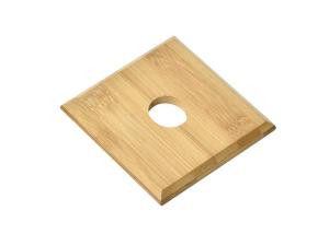 Wholesale UV Printing Square Wooden Coasters 10x 1cm Bamboo Drink Coasters from china suppliers