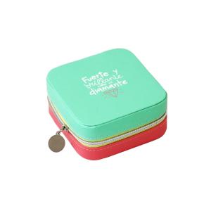 Wholesale Customized Silk Screen Small Portable Jewelry Box CMYK Color For Necklaces from china suppliers