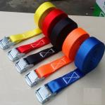Width 25mm 35mm 50mm Cam Buckle Straps , Heavy Duty Cam Buckle Tie Down Straps