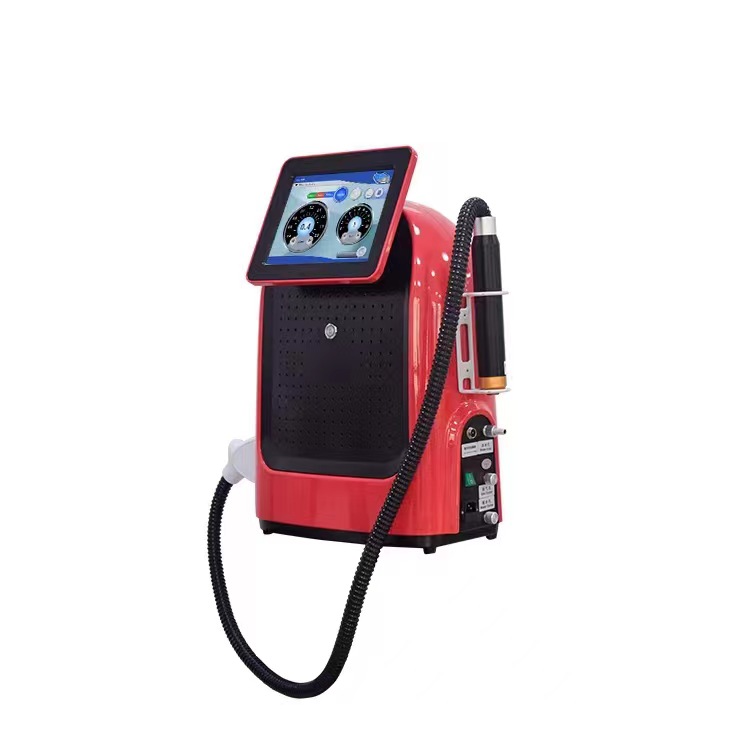 220V Q Switched Nd Yag Laser Machine Portable Pico Laser Machine 1064nm 755nm 532nm