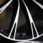 Titanium Machine Face Gloss black 19''20''21''22''forged wheels for Audi Q7