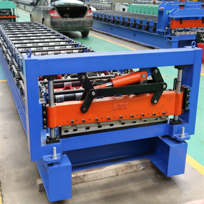 Color steel 15-20m/min roof panel roll forming machine fully automatic 0.3-0.8mm