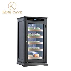 Wholesale Digital LED Light Temperature Humidity Control Cigar Cabinet Cooler from china suppliers