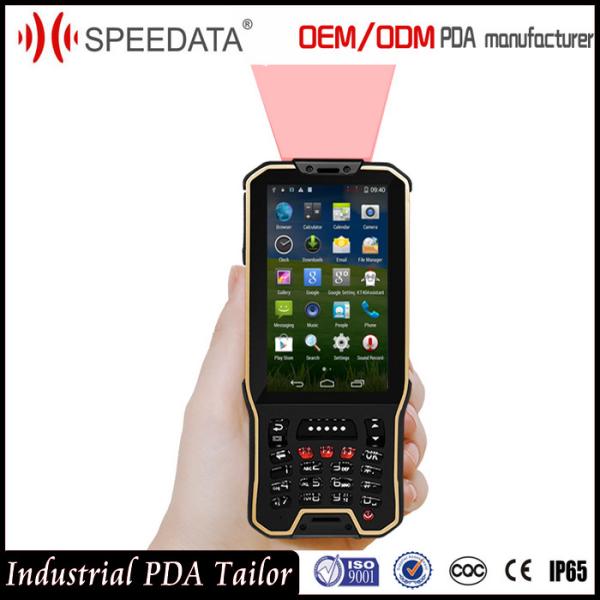 Phone Rugged Tablets PC , 1D 2D Integrated Wireless Barcode Scanner Industrial