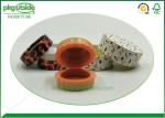Cosmetics Packaging Paper Tube Box 100% Eco Kraft With Foiled Wrapped Lid