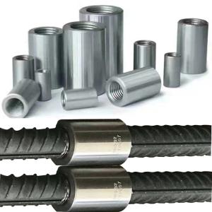 Wholesale 12mm 16mm 20mm Threaded Rebar Coupler Mechanical Rod Connector from china suppliers