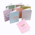 Thanksgiving Recycled Paper Greeting Cards Personalised Colorful Printing Post