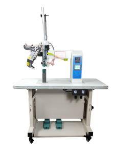Wholesale Computerized Waterproof Strip Hot Air Seam Sealing Machine , PLC Glue Press Machine from china suppliers