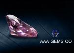 Pink Pear Cut Classic Moissanite , Colored Moissanite Loose Stones