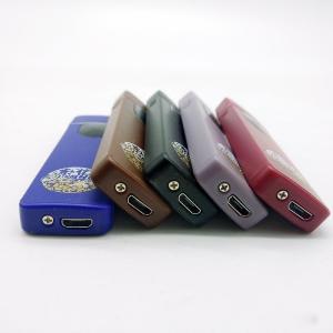 Wholesale Customization USB Rechargeable Plastic Windproof Electric Fingerprint Piezo Lighter from china suppliers