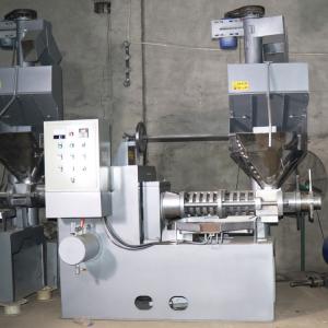 Wholesale High Efficiency Automatic Oil Press Machine , Sunflower Oil Making Machine from china suppliers