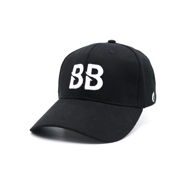 Fashion Style Embroidered Baseball Caps with Embroidery Eyelet And Logo Metal