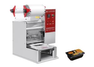 Wholesale OEM ODM Table Top Tray Sealing Machine Fast Food Tray Sealer from china suppliers