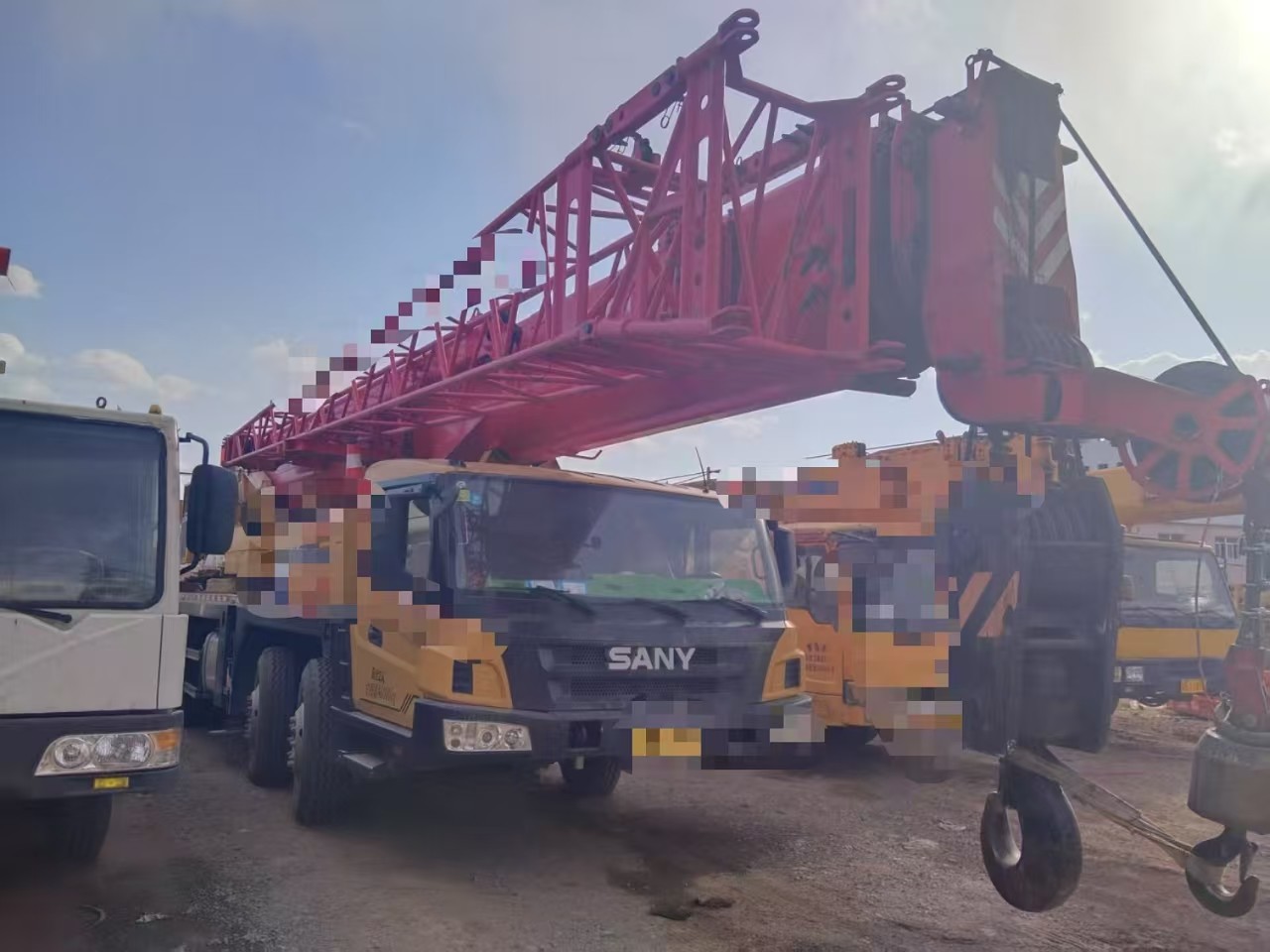 Mobile Truck Crane For Sale 70 Tons Direct Source Max Working Height 49.5 Meters