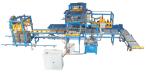 Halstec12-15 Automatic Cement Block Making Machine ISO9001 56.2KW