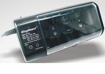 Automatic 230V / 1.2V / 9V 6F22 LED Discharge AC DC Battery Charger (EU, US, UK,