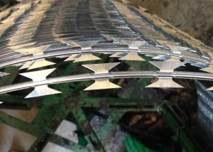 Wholesale BTO - 22 Anti- Climb Razor Blade Wire Fence , Small Size Steel Razor Sharp Wire from china suppliers