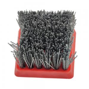 China Frankfurt Shape Diamond And Silicon Carbide Antique Brush For Stone Surface Processing on sale