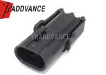 Weather Pack Wire Connectors / 1 Row 2 Way Male Connector 12010973
