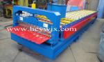 Blue High Speed Roof Panel Roll Forming Machine / Roll Former