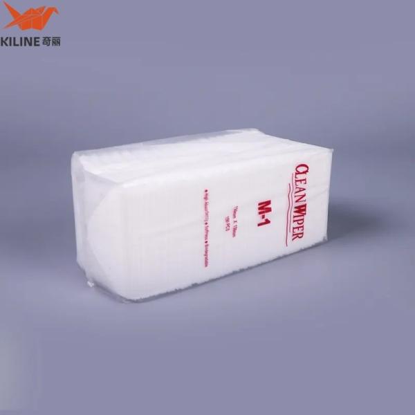 Polyester M-3 Lint Free Clean Nonwoven Cleanroom Cleaning Wipers Clean Room