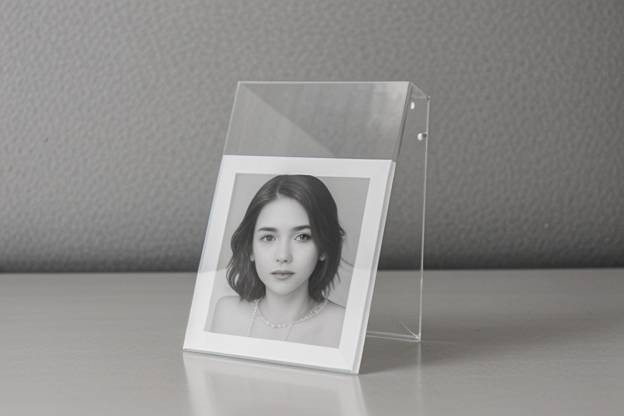 OEM Customised Acrylic Photo Frame , Acrylic Box Picture Frames Scratch Resistant