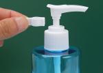 SGS Plastic Hand Sanitizer Round PET Bottle 200ml With White Lotion Pump