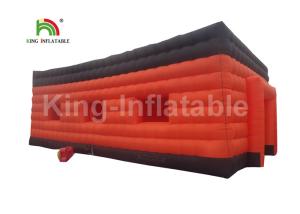 Wholesale 10 * 10m Large Size Red Black Inflatable Event Tent Fire Retardant And Waterproof from china suppliers