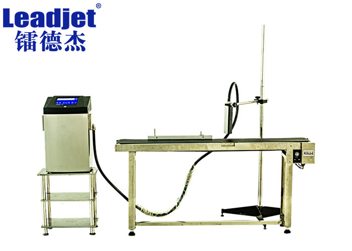 48 Dots Leadjet Small Character Continuous Inkjet Printer 10000 Bottles/Hour Speed