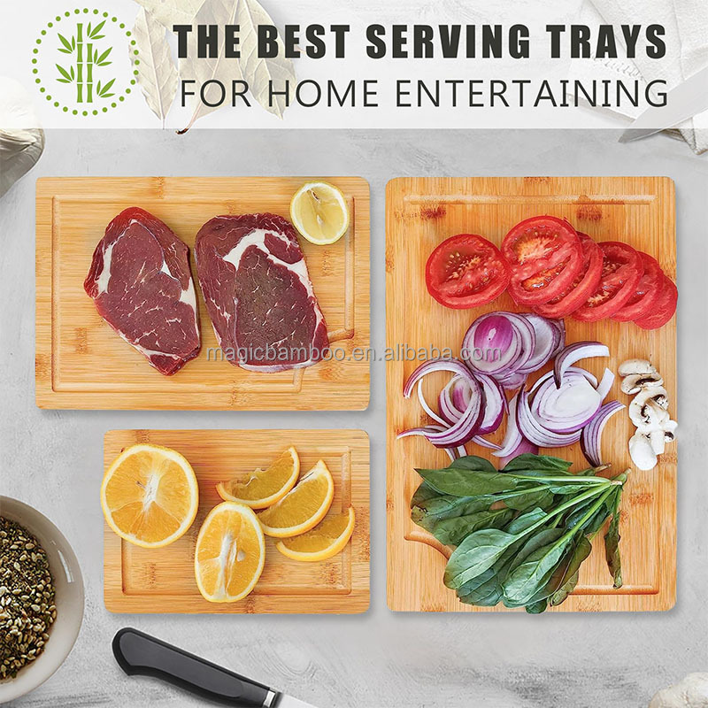 Versatile Solid Wood Cutting Board Perfect for All Your Kitchen Needs M 30.5*20.3*2.5