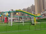 Non Powered Steel Interactive Playground Equipment Zipline Roller Coaster