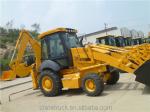 Four Wheel Drive 388 Diesel Construction Site Large 30 Backhoe Loader Front End